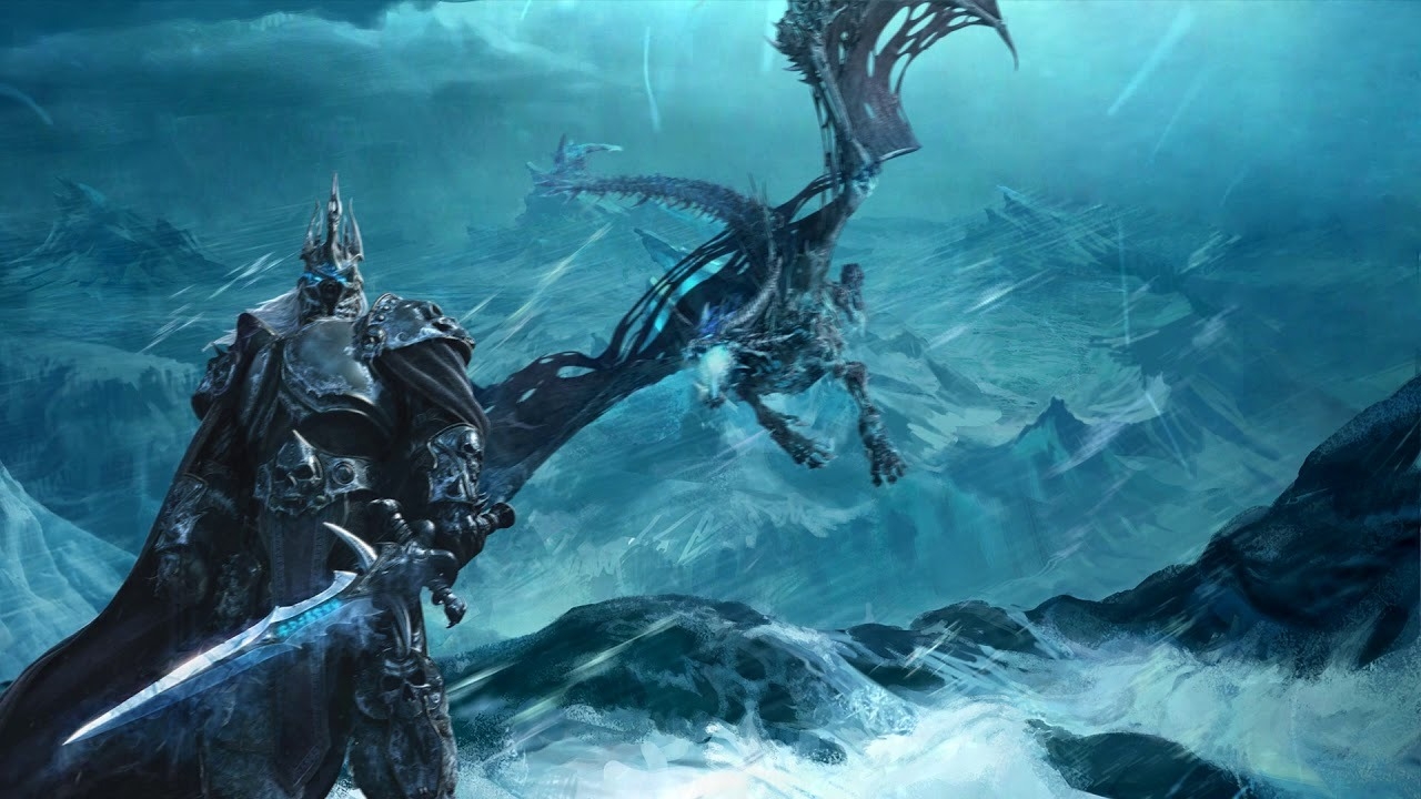 Lich King Winter Wallpaper - Wrath Of The Lich King Art , HD Wallpaper & Backgrounds