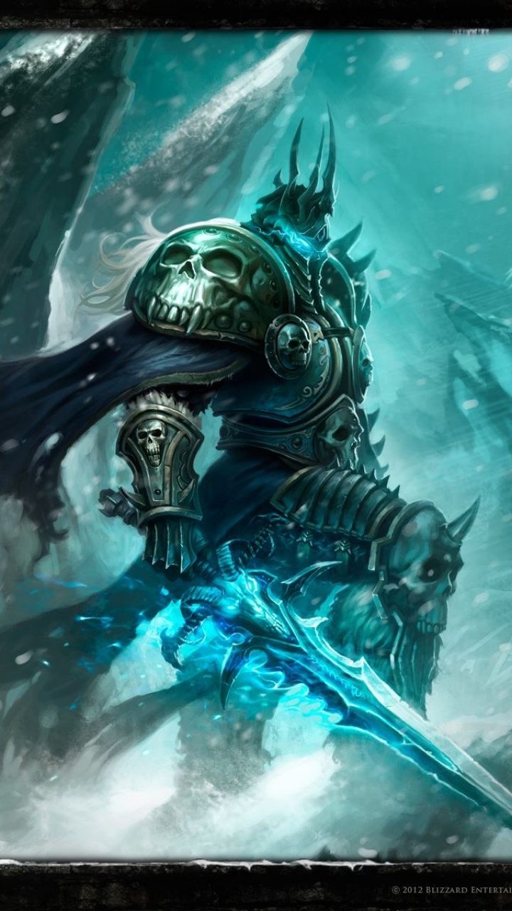 Video Game / World Of Warcraft - World Of Warcraft Lich King Iphone , HD Wallpaper & Backgrounds