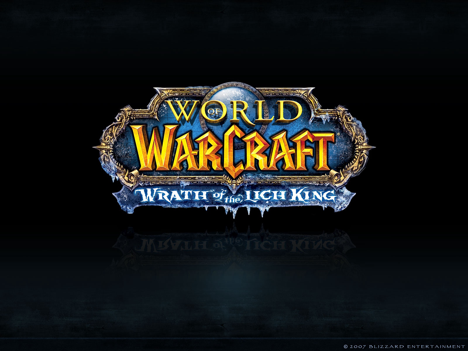 Wallpaper World Of Warcraft, Logo, Wow, Warcraft, Wrath - World Of Warcraft Logi , HD Wallpaper & Backgrounds