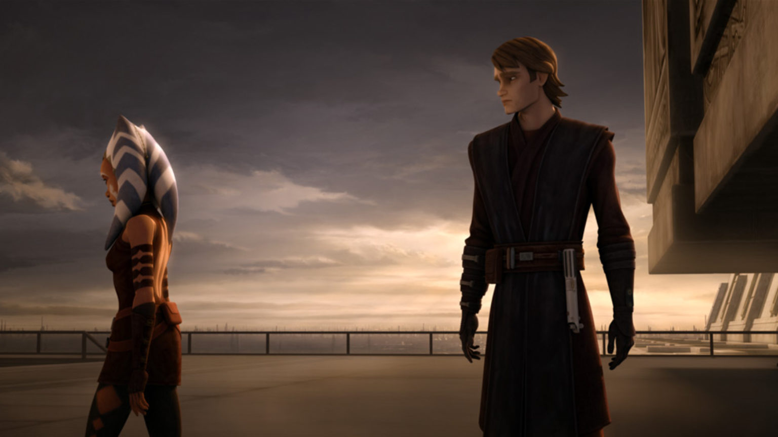 The Greatness And Tragedy Of Anakin And Ahsoka - Ahsoka And Anakin Meet , HD Wallpaper & Backgrounds