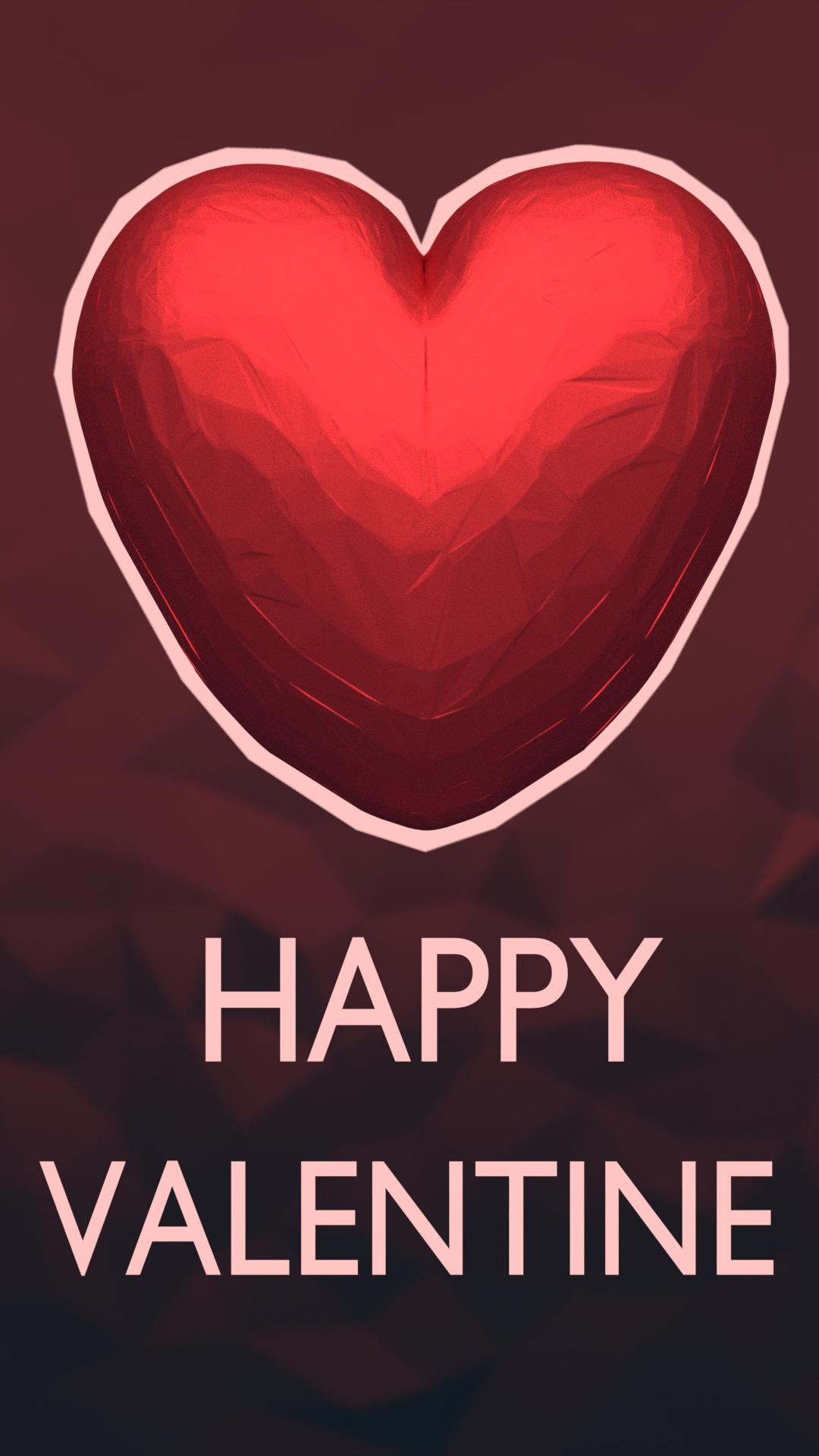 Happy Valentine's Day 1080×1920 Need Iphone S Plus - Heart , HD Wallpaper & Backgrounds