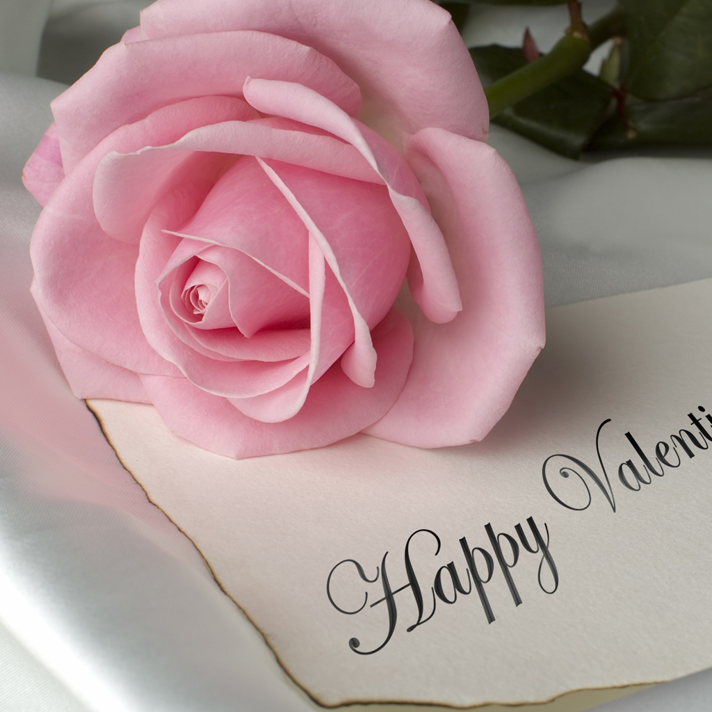 Happy Valentines Day Card Ipad Wallpaper - Happy Valentines Day Iphone , HD Wallpaper & Backgrounds