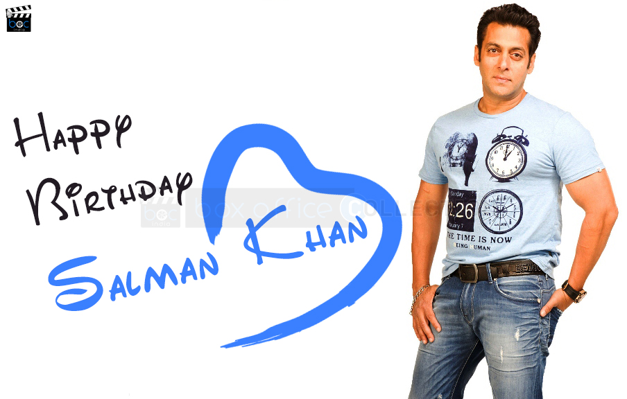 Happy Birthday Salman Khan Pics - Happy Birthday Salman Khan , HD Wallpaper & Backgrounds