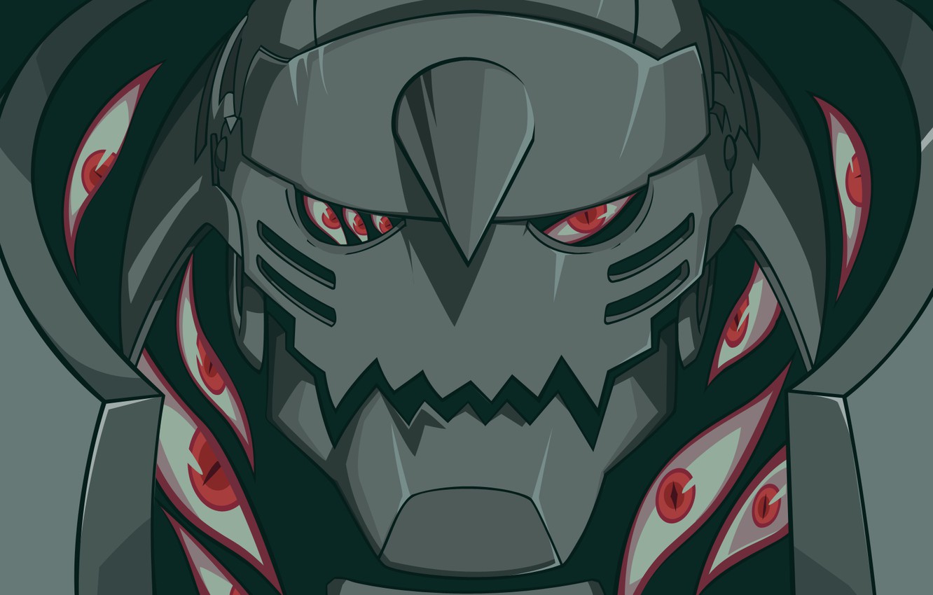 Photo Wallpaper Eyes, Robot, Anime, Alphonse Elric, - Fullmetal Alchemist Pride Alphonse , HD Wallpaper & Backgrounds