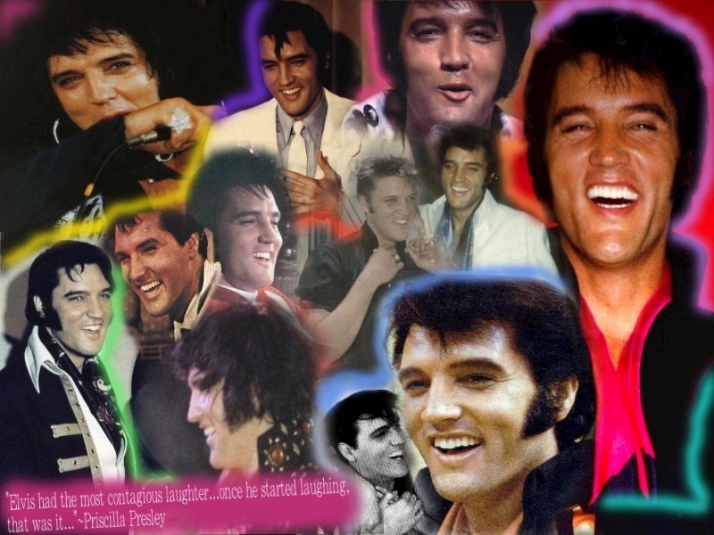 Elvis Laughing - Elvis Presley , HD Wallpaper & Backgrounds