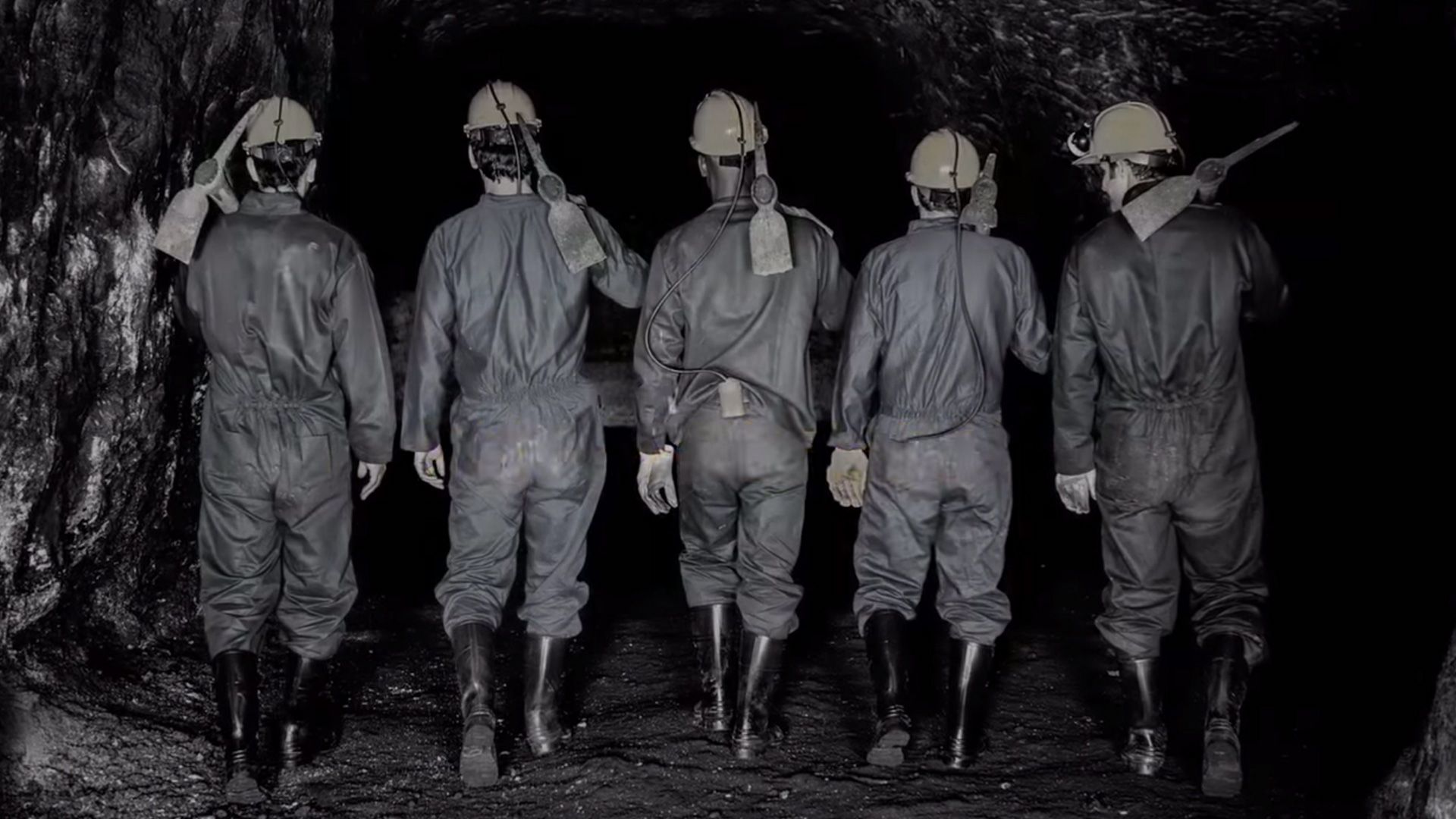 Black And White Miners , HD Wallpaper & Backgrounds