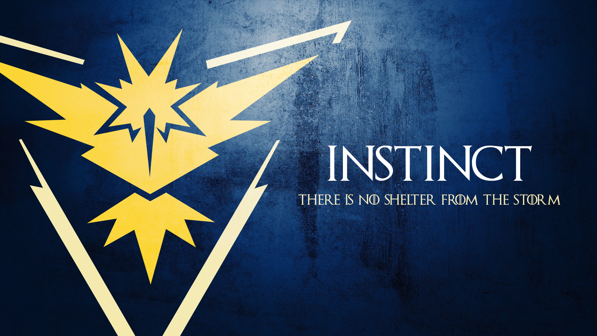 Hd Wallpaper - Pokemon Go Team Instinct , HD Wallpaper & Backgrounds