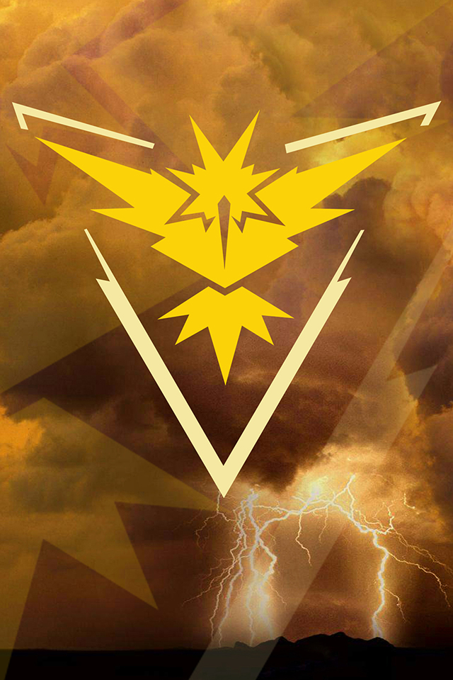 Iphone 4/4s - Pokemon Team Instinct , HD Wallpaper & Backgrounds