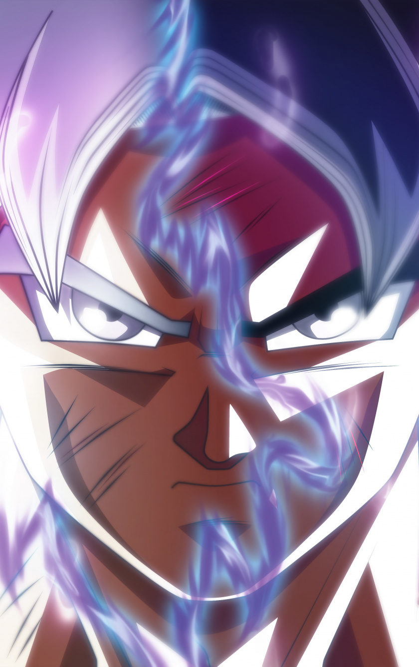 Wallpaper Goku, Face-off, Ultra Instinct, Dragon Ball - Ultra Instinct Goku Wallpaper Phone , HD Wallpaper & Backgrounds