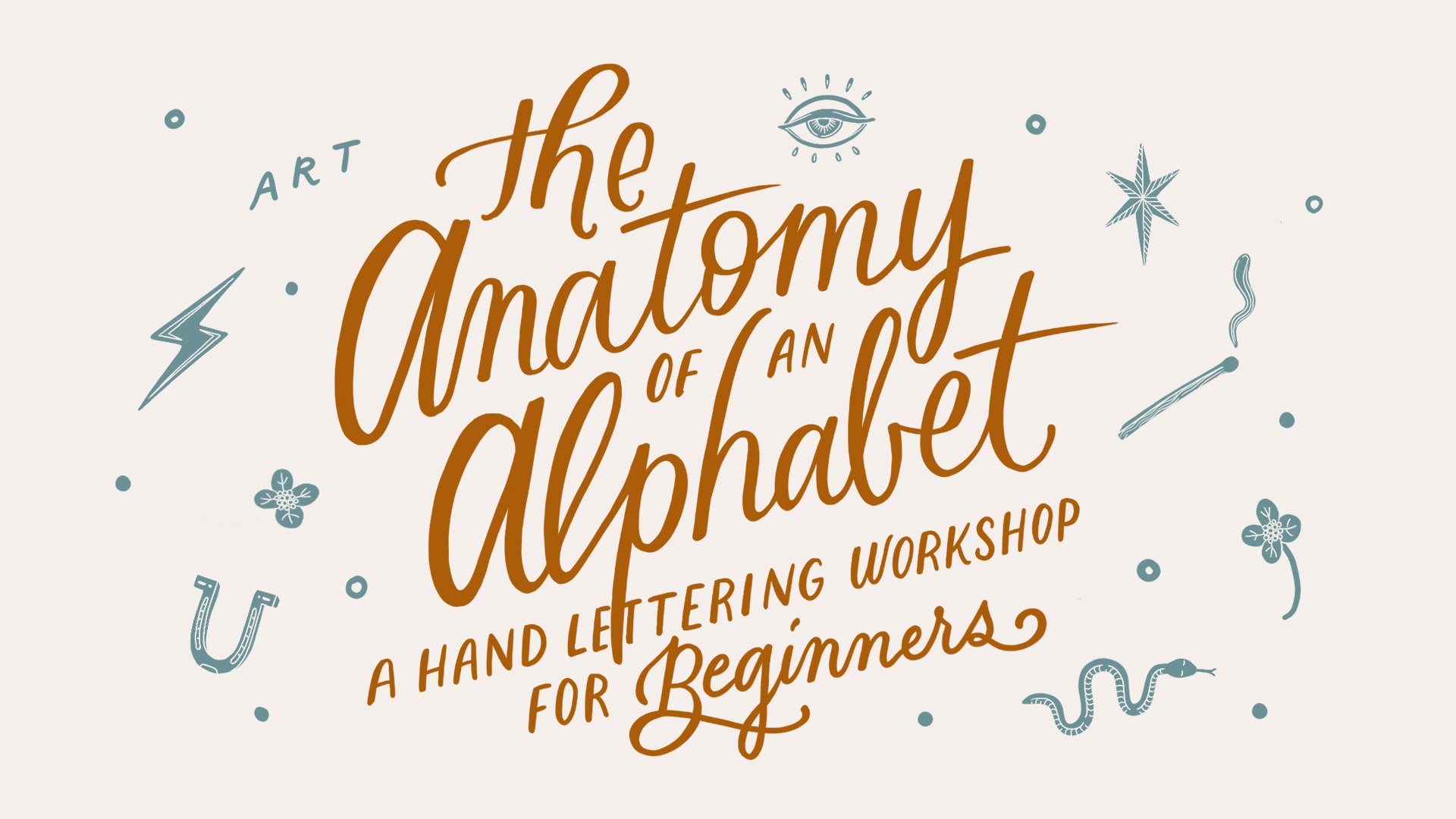The Anatomy Of An Alphabet - Calligraphy , HD Wallpaper & Backgrounds