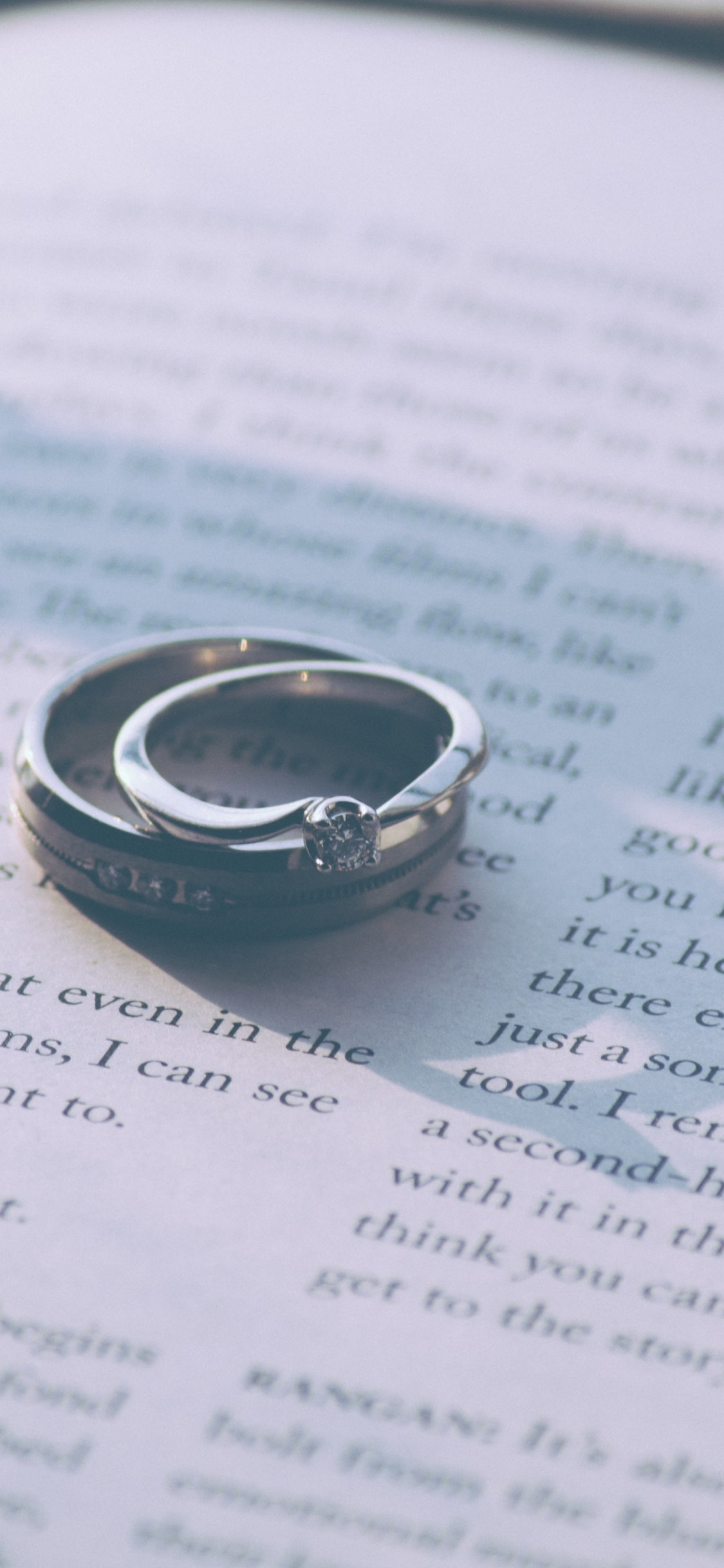 Engagement Rings, Book, Letters, Love - Ring , HD Wallpaper & Backgrounds