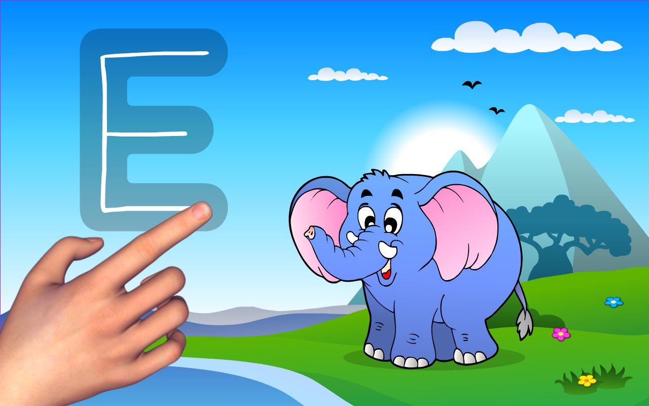 Preschool And Kindergarten Reading, Tracing & Spelling - Asian Elephant , HD Wallpaper & Backgrounds
