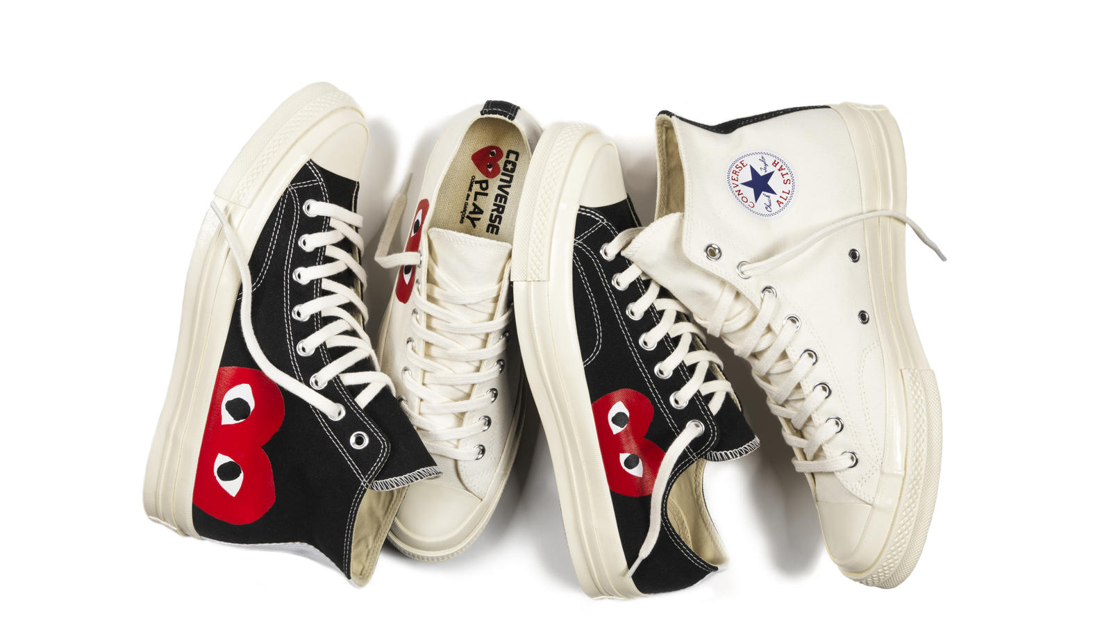 Chuck Taylor All Star 70 Play Comme Des Garcons Group - Comme Des Garcons Collab , HD Wallpaper & Backgrounds