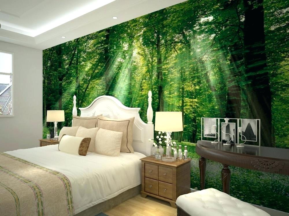 Forest Wallpaper For Bedroom Forest Wallpaper Bedroom - Forest Wall Paper In Bedroom , HD Wallpaper & Backgrounds