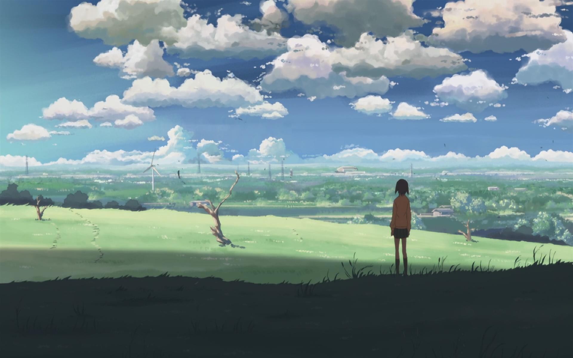 5 Centimeters Per Second Wallpaper - 5 Centimeters Per Second , HD Wallpaper & Backgrounds