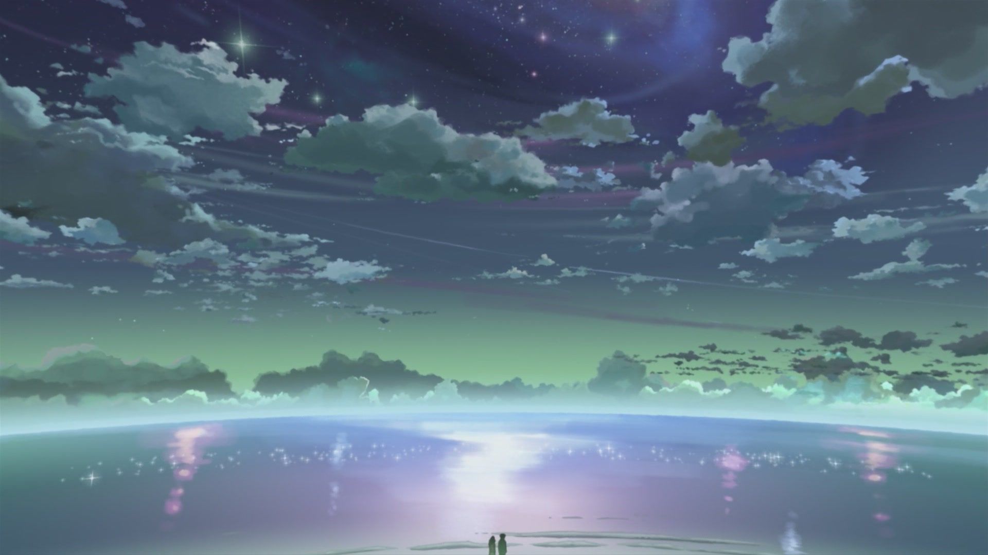5 Centimeters Per Second Wallpaper - Reflection , HD Wallpaper & Backgrounds