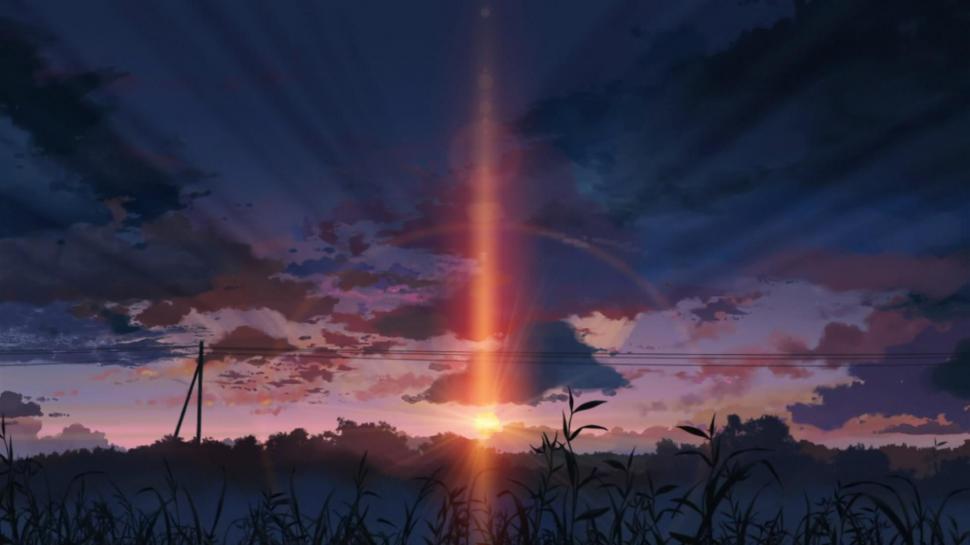 5 Centimeters Per Second Wallpaper Anime Landscape Wallpaper Hd Hd Wallpaper Backgrounds Download