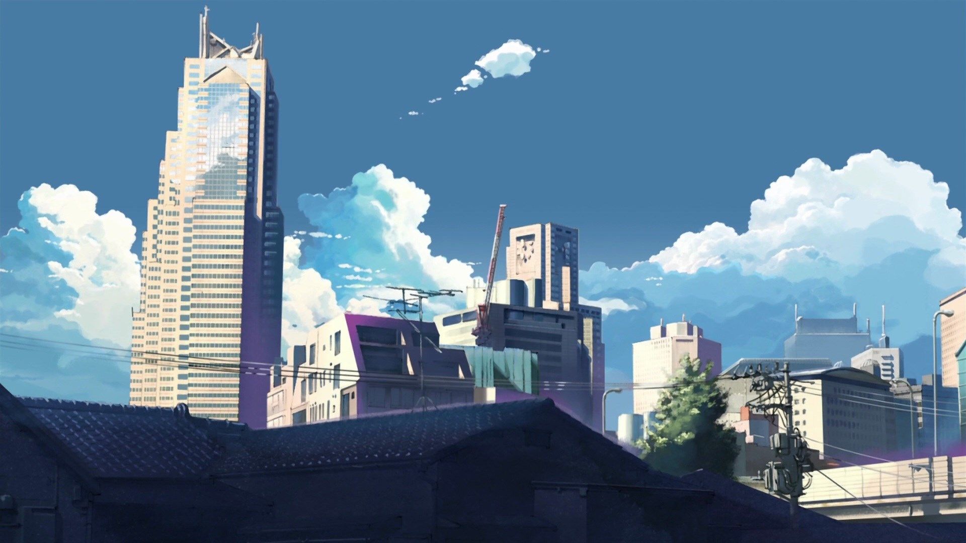 Px 5 Centimeters Per Second Wallpaper - Anime Aesthetic Wallpaper Desktop , HD Wallpaper & Backgrounds