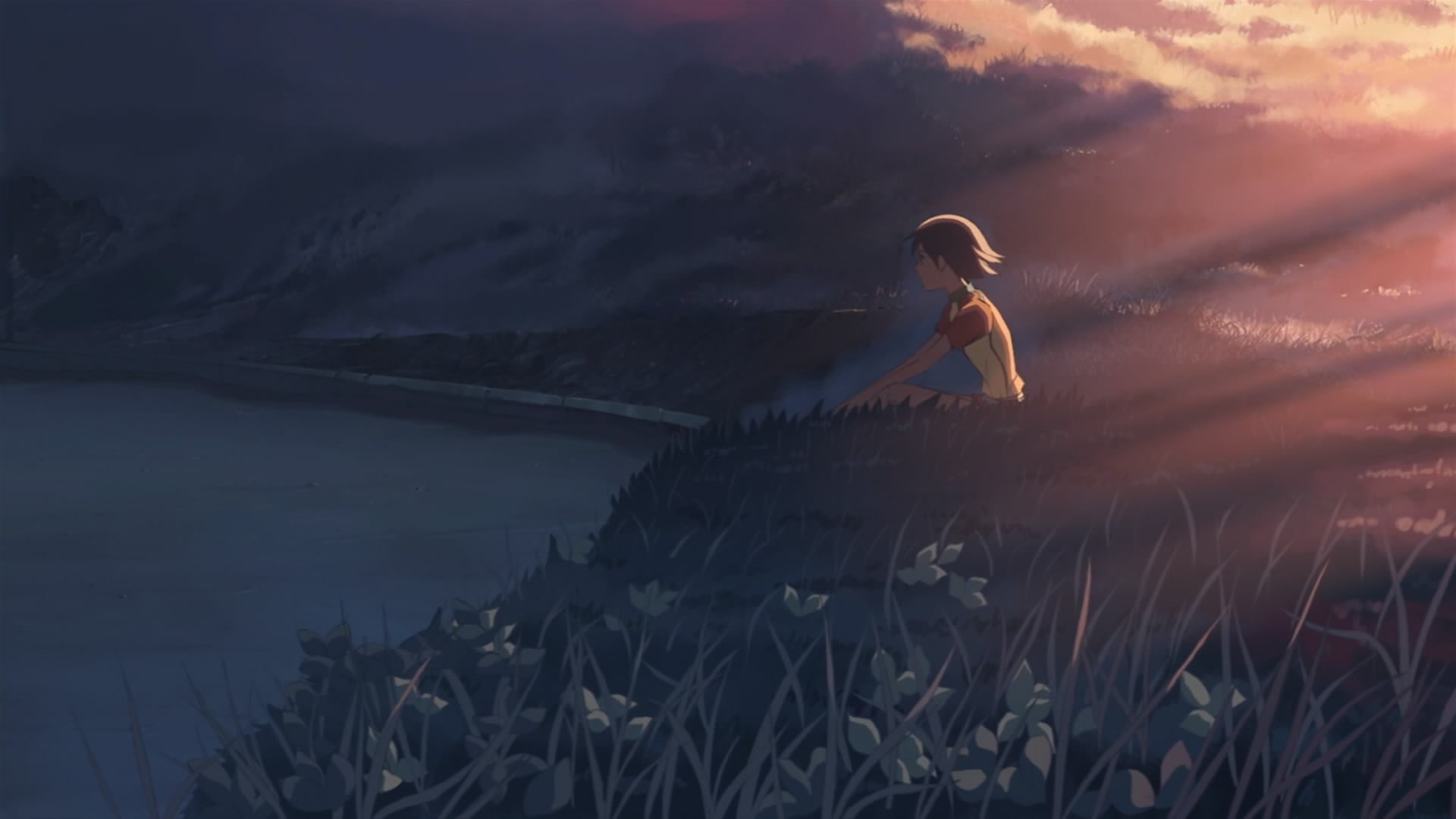 Anime, 5 Centimeters Per Second, Water, One Person, - Sky Longing For Memories , HD Wallpaper & Backgrounds