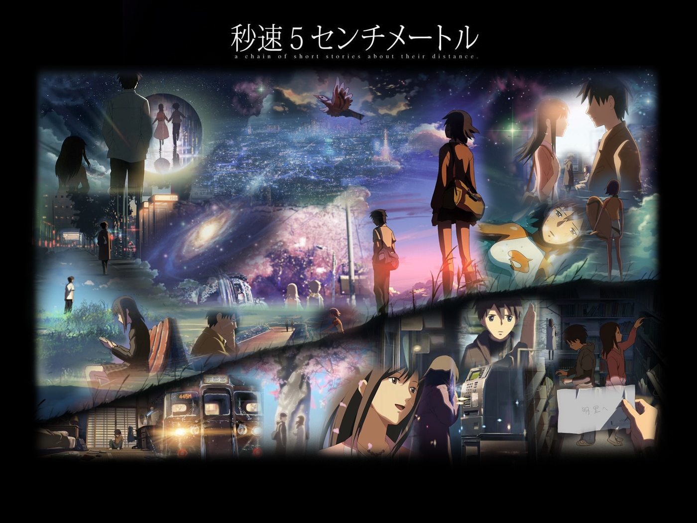 5 Centimeters Per Second Makoto Shinkai Wallpaper - Byousoku 5 Centimeter Folder Icon , HD Wallpaper & Backgrounds