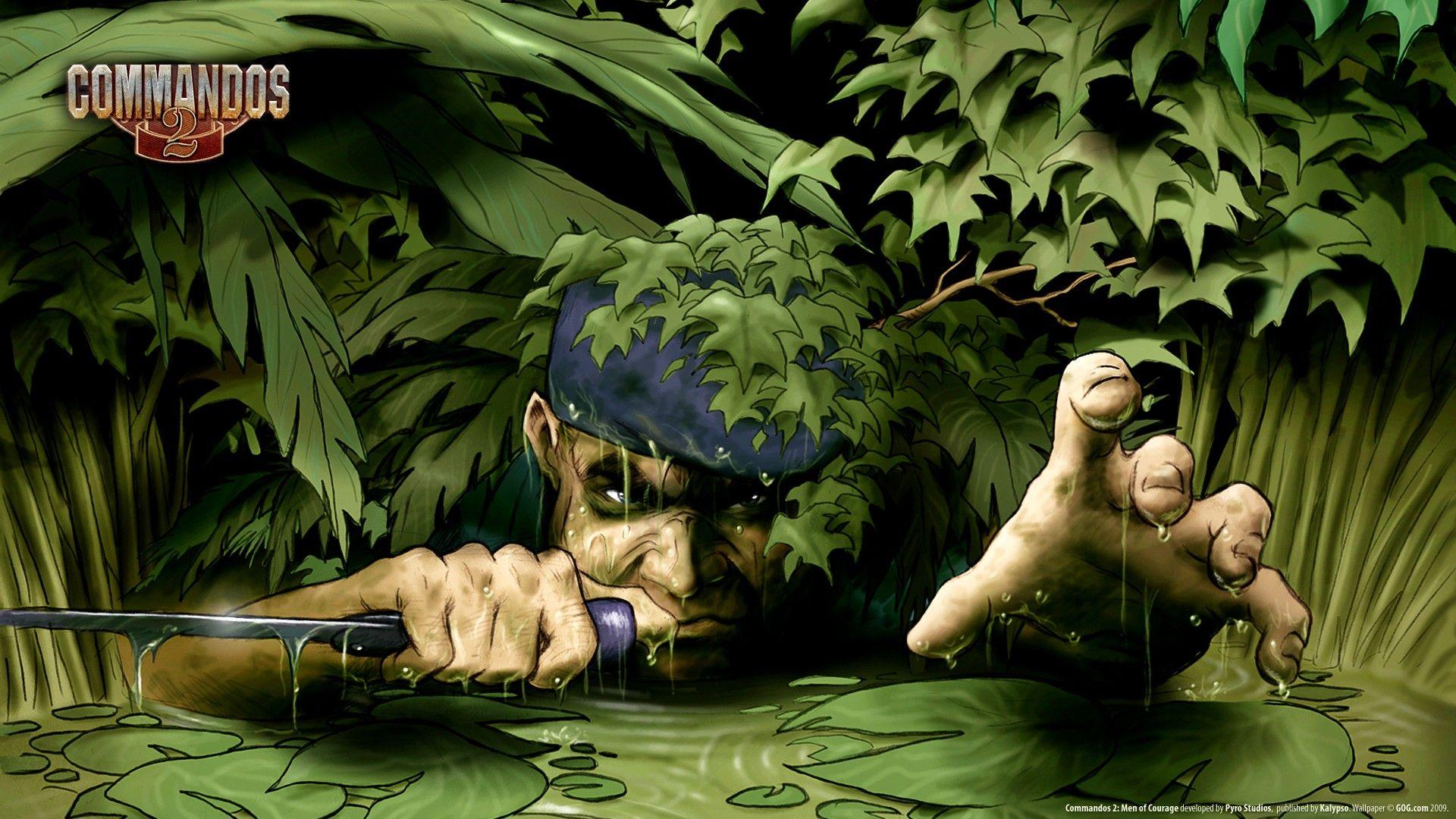 5 Commandos - Commandos Men Of Courage , HD Wallpaper & Backgrounds