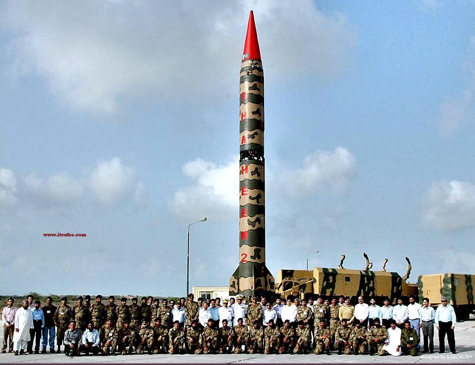 Pakistan - Pakistan Missile Shaheen 2 , HD Wallpaper & Backgrounds