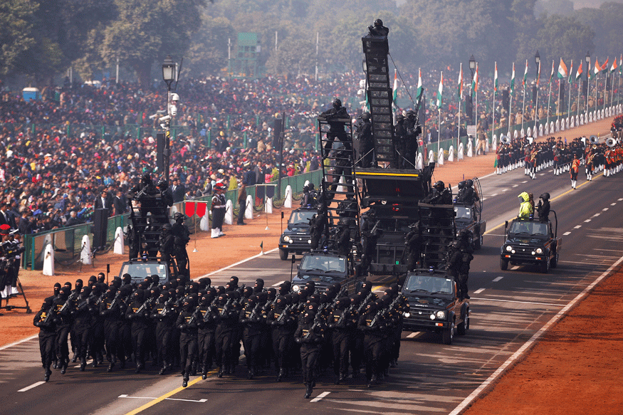 Army's Para Commandos, The Surgical Strike Heroes, - Today Republic Day Parade , HD Wallpaper & Backgrounds
