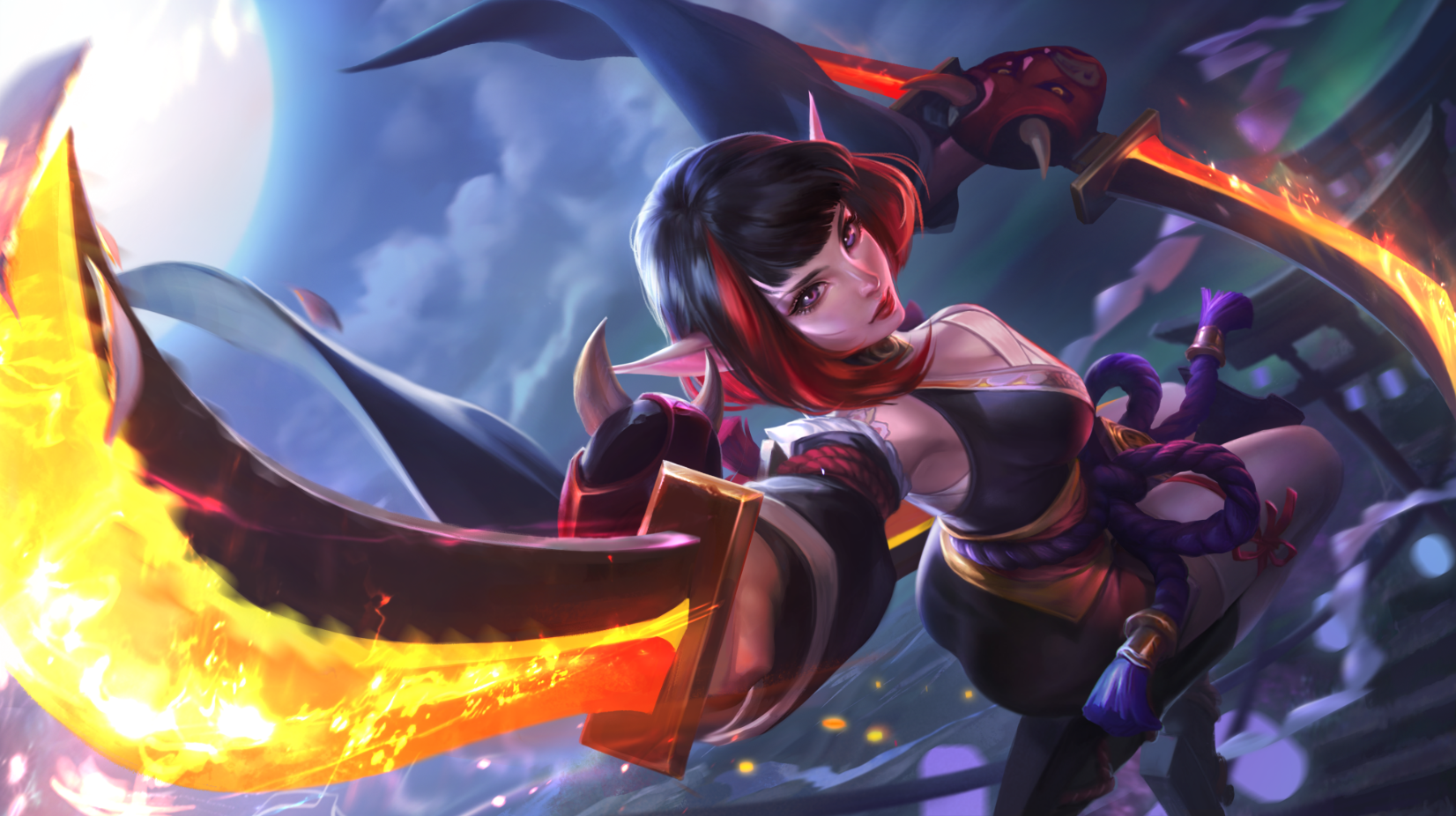 Karina Spider Lily - Mobile Legends Karina Skin , HD Wallpaper & Backgrounds