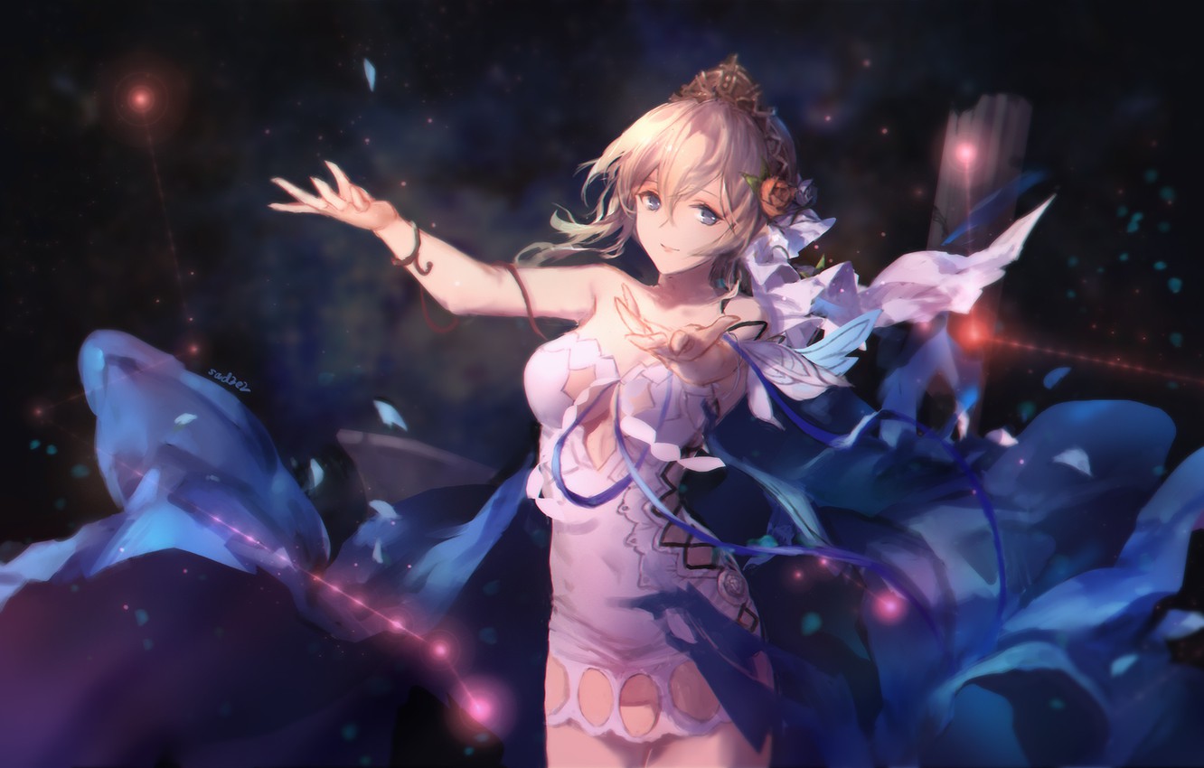 Photo Wallpaper Girl, Anime, Granblue Fantasy - Granblue Fantasy , HD Wallpaper & Backgrounds