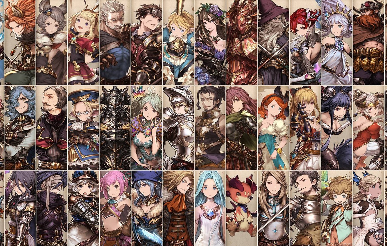 Photo Wallpaper Sword, Game, Anime, Asian, Japanese, - World Granblue , HD Wallpaper & Backgrounds