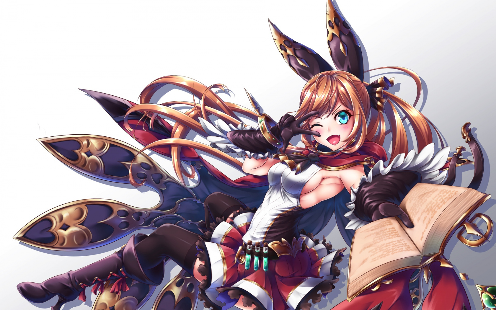 Wallpaper Hot Anime Girl, Clarisse, Granblue Fantasy, - Clarisse Granblue Fantasy , HD Wallpaper & Backgrounds