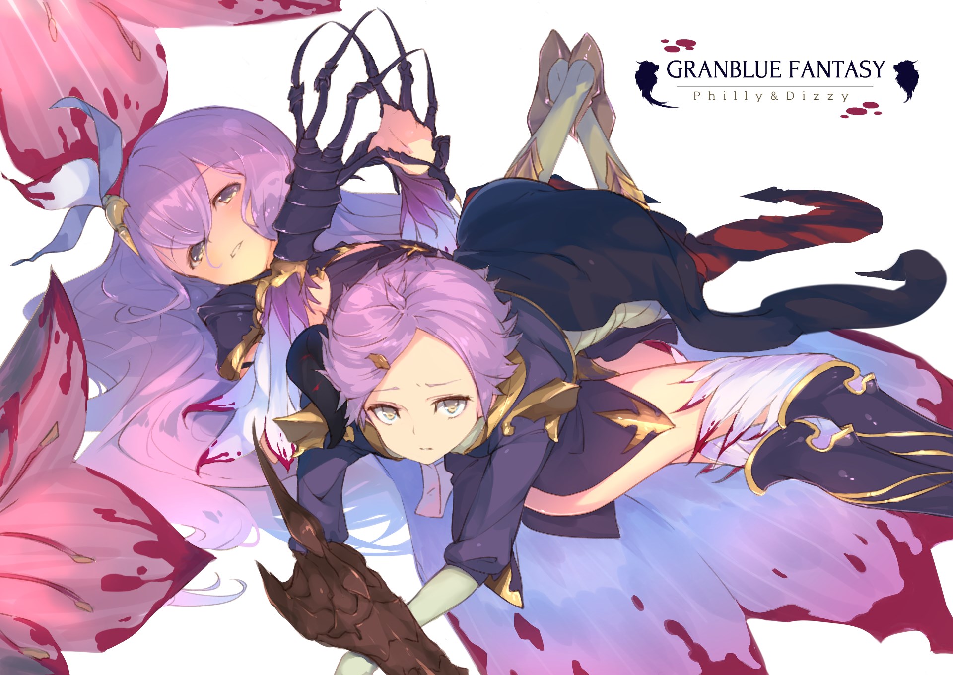 Windows Wallpaper Granblue Fantasy - Anime Narumeia E Danua , HD Wallpaper & Backgrounds