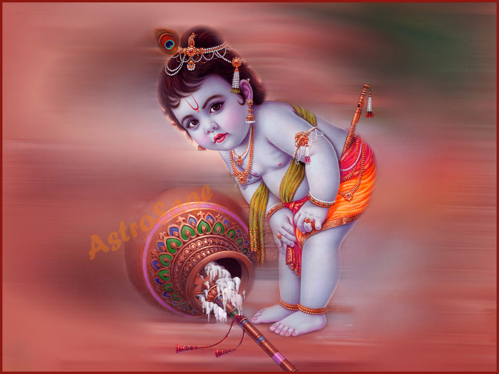 Download God Krishna Wallpapers - Lord Krishna , HD Wallpaper & Backgrounds