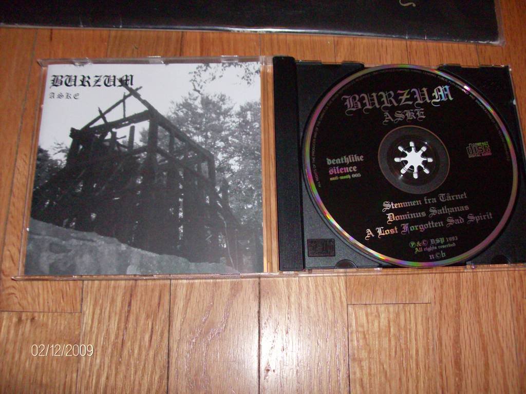 23 Years Ago Burzum Aske Release March 10th, 1993 - Burzum Aske Original Cd , HD Wallpaper & Backgrounds