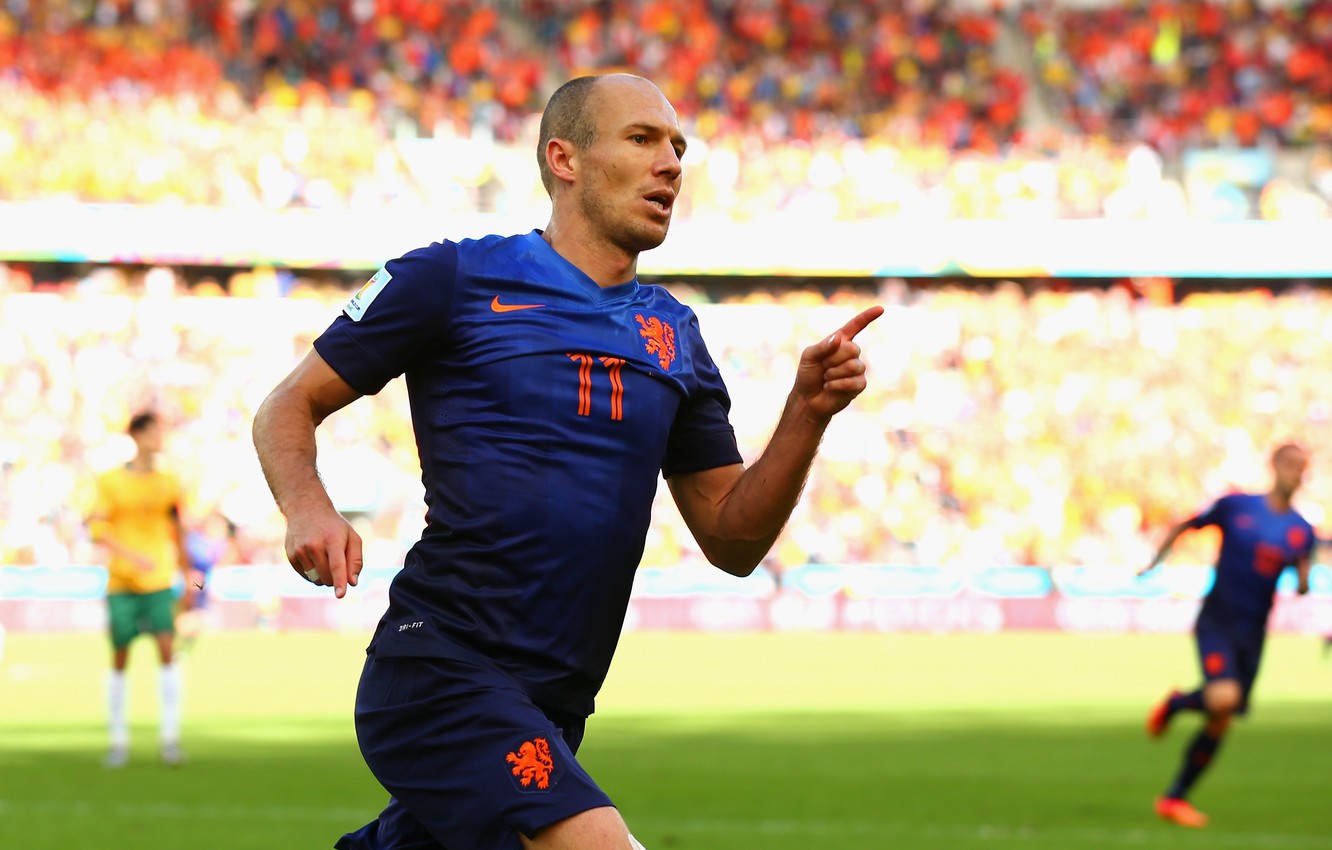 Photo Wallpaper Sport, Football, Netherlands, Brazil, - Arjen Robben Netherlands , HD Wallpaper & Backgrounds