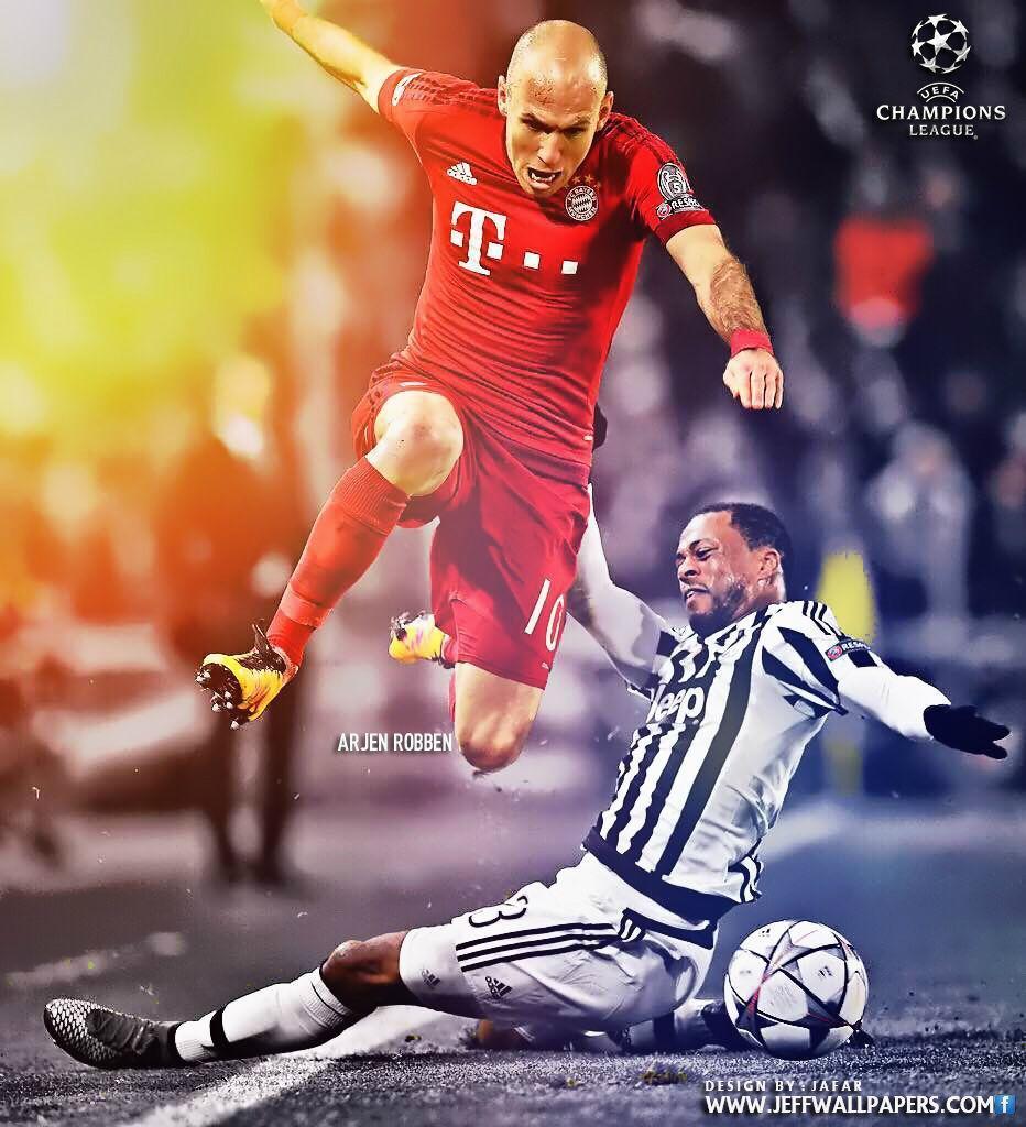Arjen Robben Wallpaper Hd - Uefa Champions League , HD Wallpaper & Backgrounds