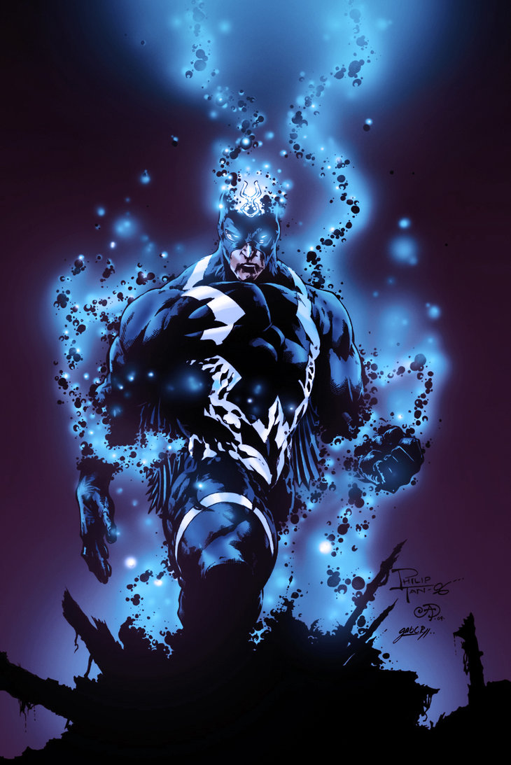 No Caption Provided No Caption Provided - Marvel Black Bolt Comic , HD Wallpaper & Backgrounds