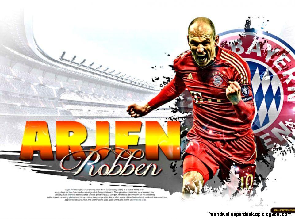 Fc Bayern Munchen Robben Wallpaper Desktop Free High - De Arjen Robben Bayern Munich , HD Wallpaper & Backgrounds