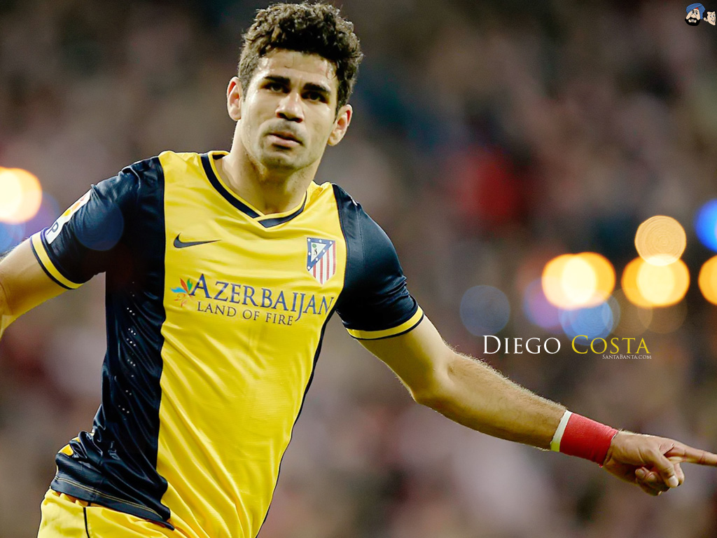 Football Hd Wide Wallpapers I Footballers & Club Players - Diego Costa Hot Pics 2016 , HD Wallpaper & Backgrounds