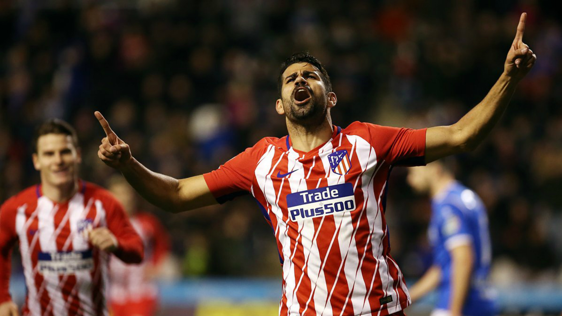 Costa Back For Atletico Madrid V Valencia - Diego Costa Atlético Madrid , HD Wallpaper & Backgrounds