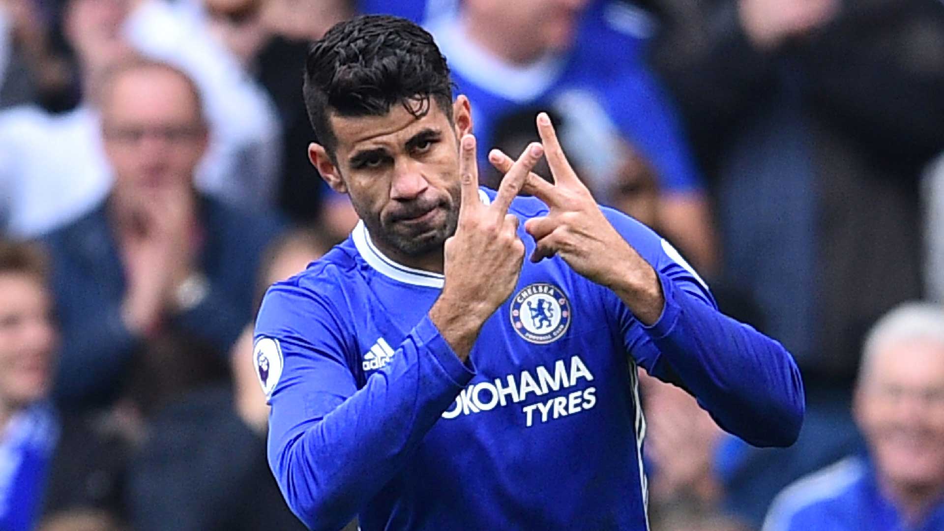 'costa Only Missing One Attribute That Messi And Ronaldo - Diego Costa In Chelsea , HD Wallpaper & Backgrounds
