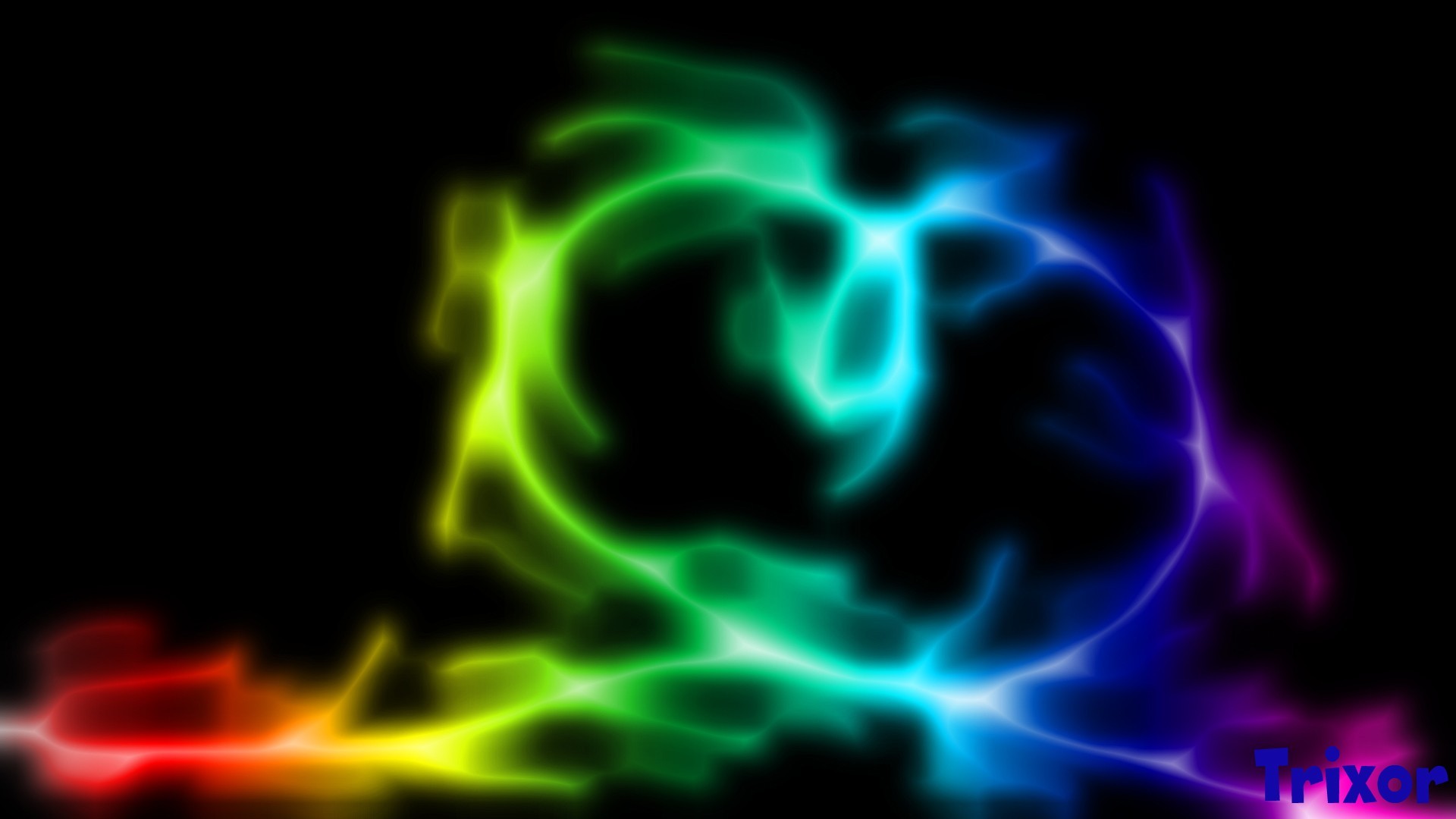 Light Love Black Smoke Hearts Background Colors Many - Love Black And Green , HD Wallpaper & Backgrounds