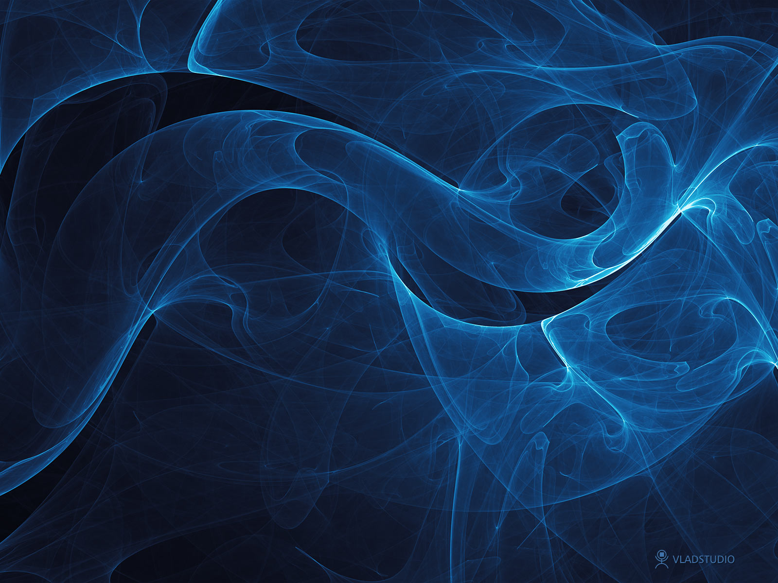 Gold And Black Smoke Wallpaper 3 Background - Cool Blue Gaming Background , HD Wallpaper & Backgrounds