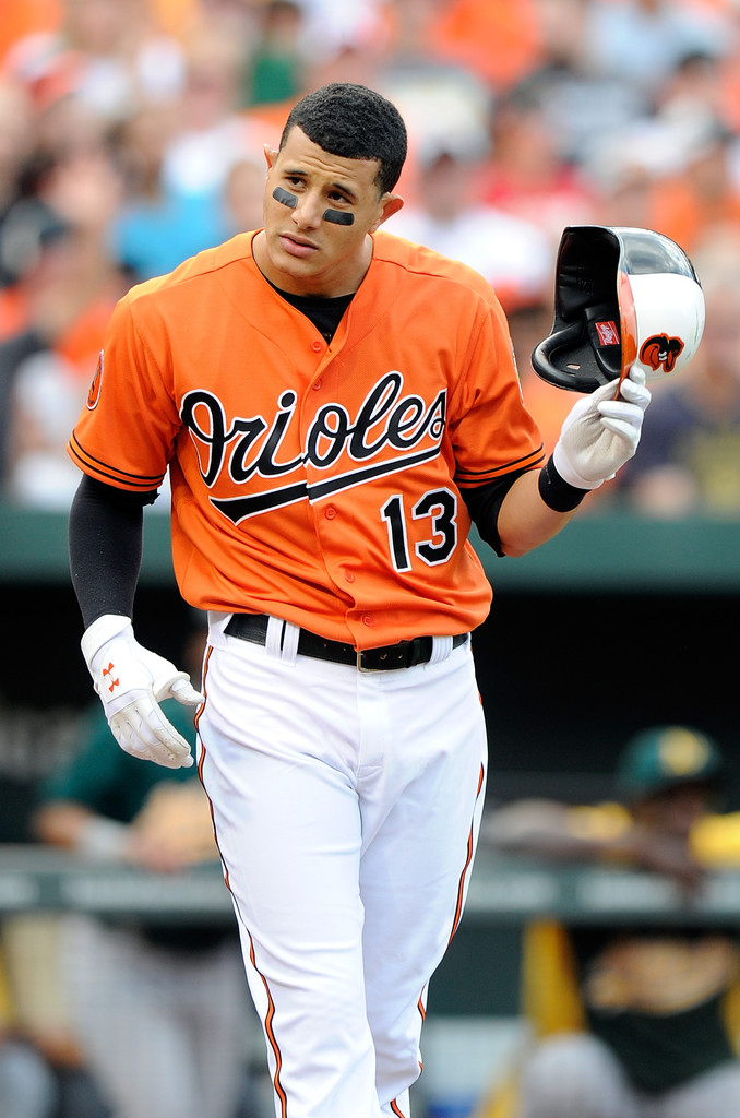 manny machado orange jersey
