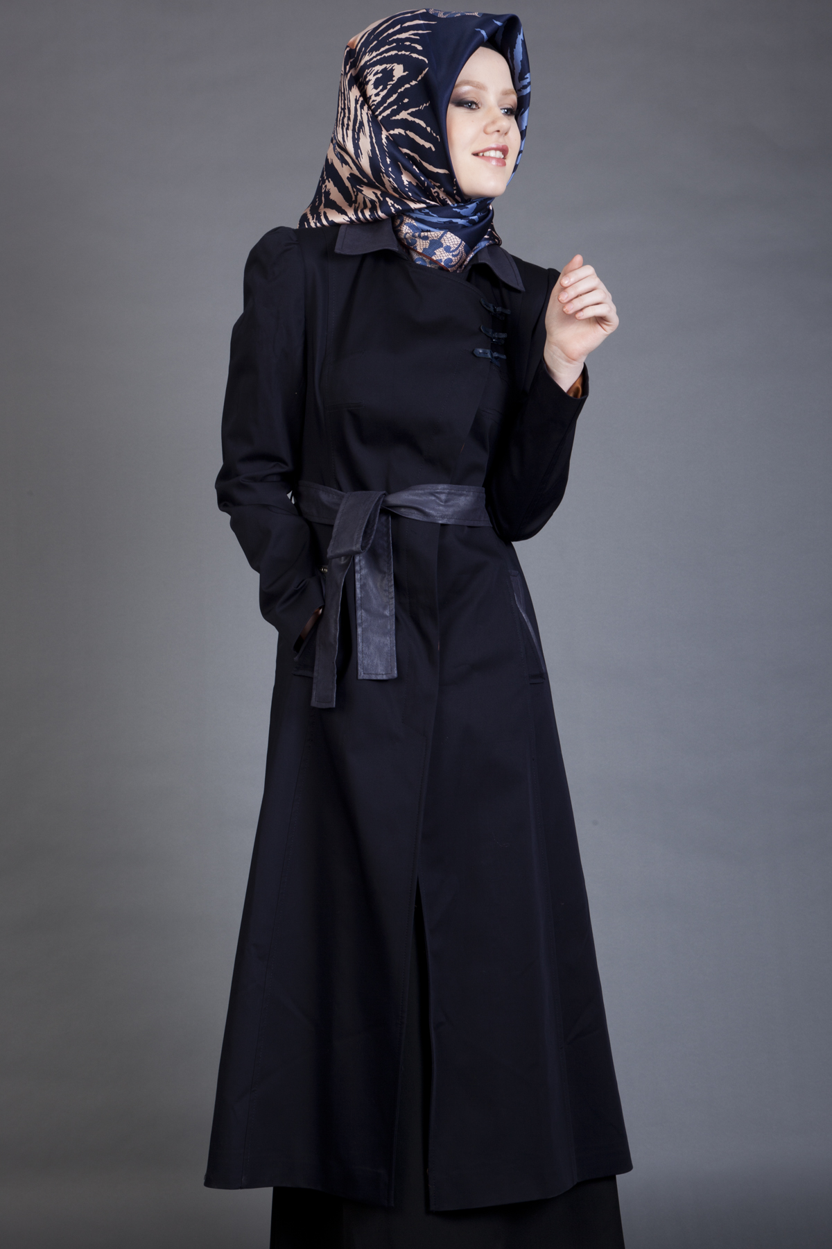 Modern Islamic Clothing Abaya Designs 2014 Dress Collection - Coat Abaya In Saudi , HD Wallpaper & Backgrounds