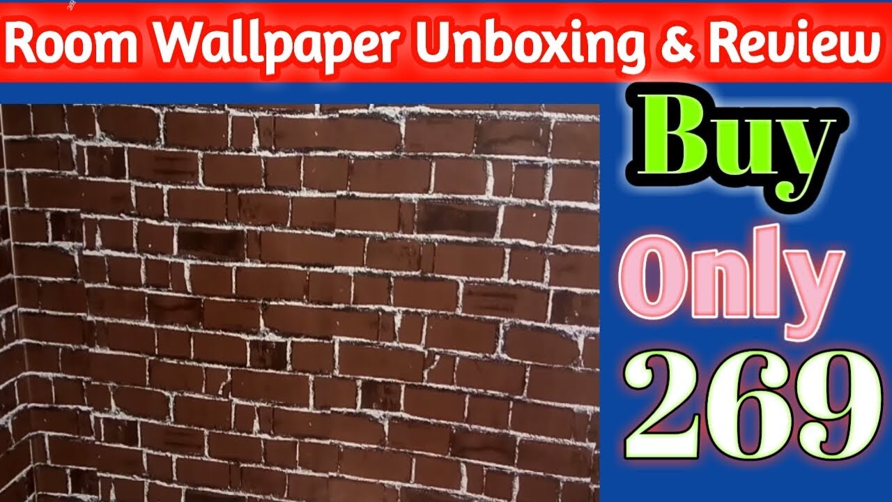Room Wallpaper Unboxing & Review।। Technical Suman। - Brickwork , HD Wallpaper & Backgrounds
