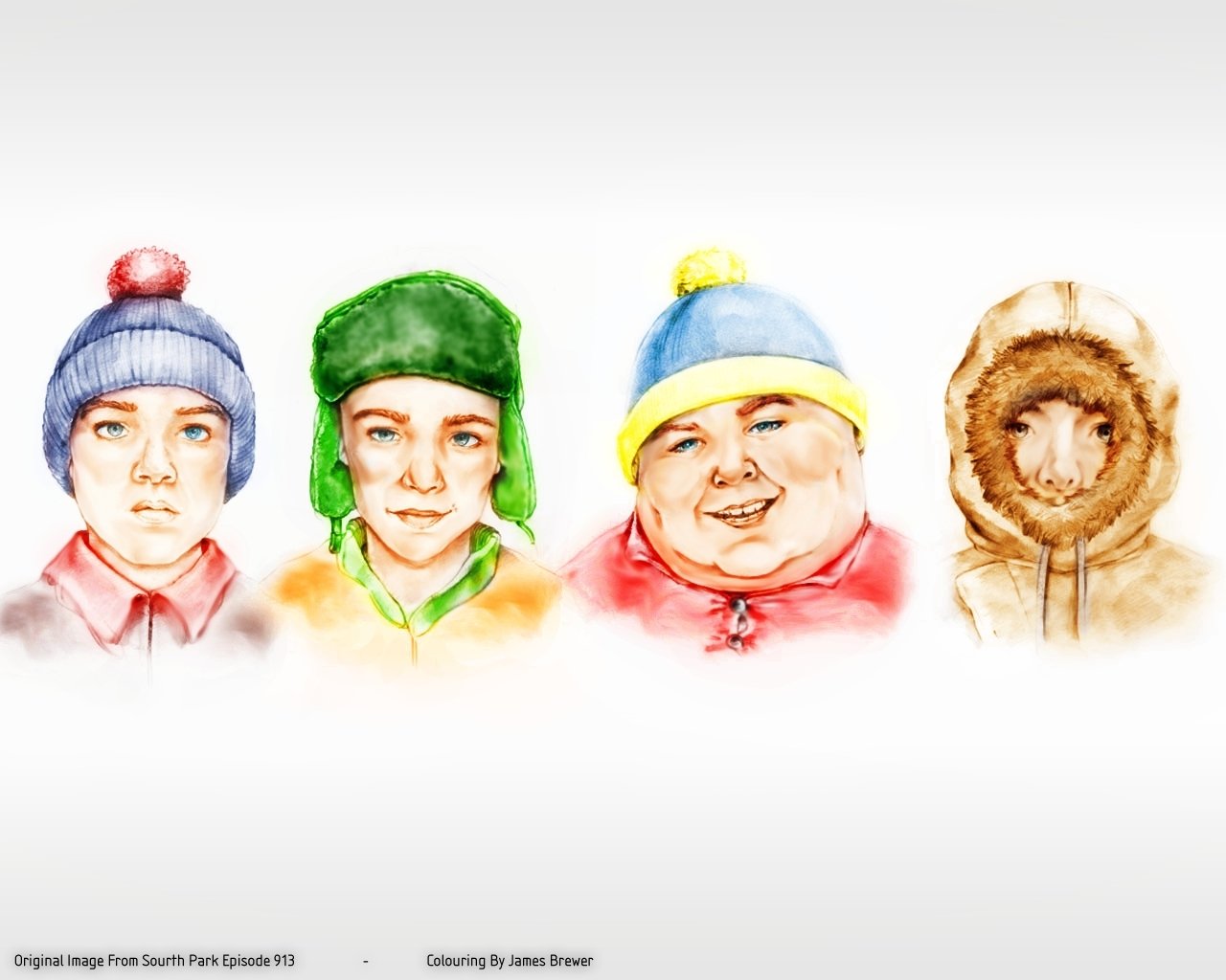 Eric Cartman South Park - South Park Realistic Characters , HD Wallpaper & Backgrounds