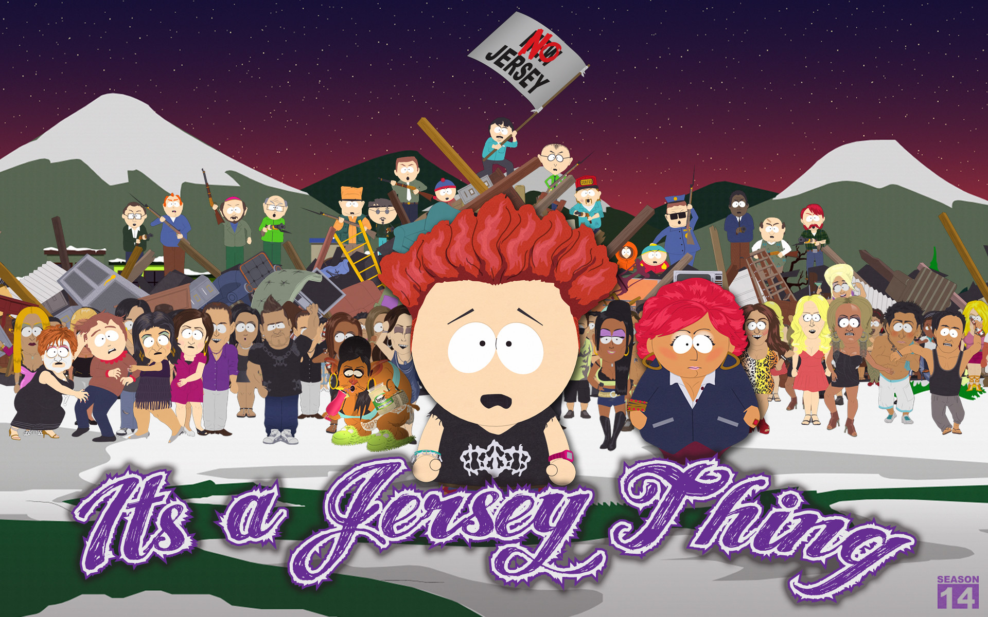 South Park South Park The Stick Of Truth Eric Cartman - Just A Jersey Thing , HD Wallpaper & Backgrounds