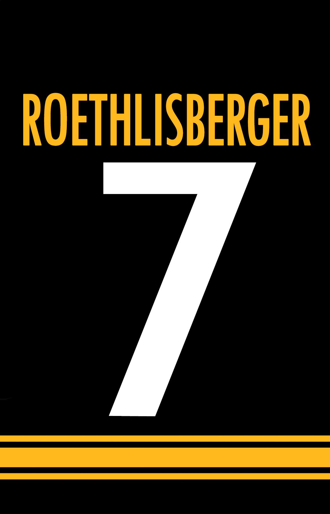 Big Ben Roethlisberger 7 Pittsburgh Steelers Nation - Poster , HD Wallpaper & Backgrounds