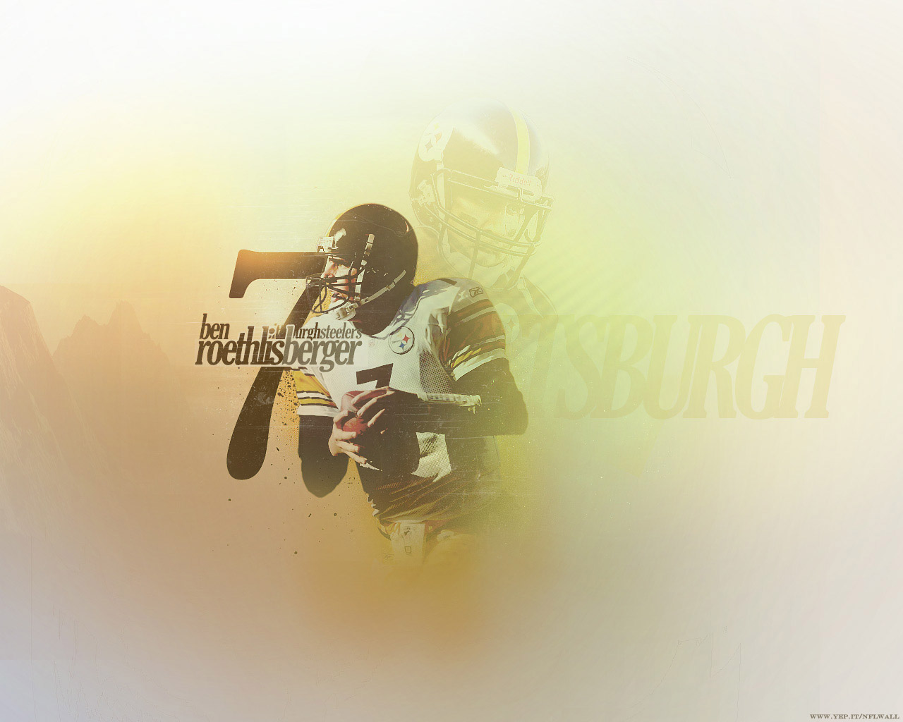 Ben Roethlisberger Pittsburgh Steelers Wallpaper - Paintball , HD Wallpaper & Backgrounds